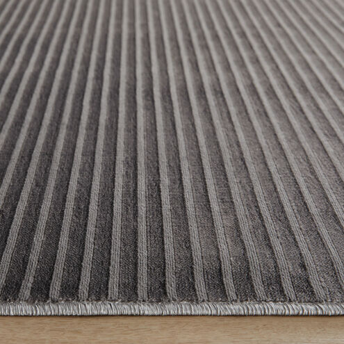 Livenza 36 X 24 inch Dark Grey Rug in 2 x 3