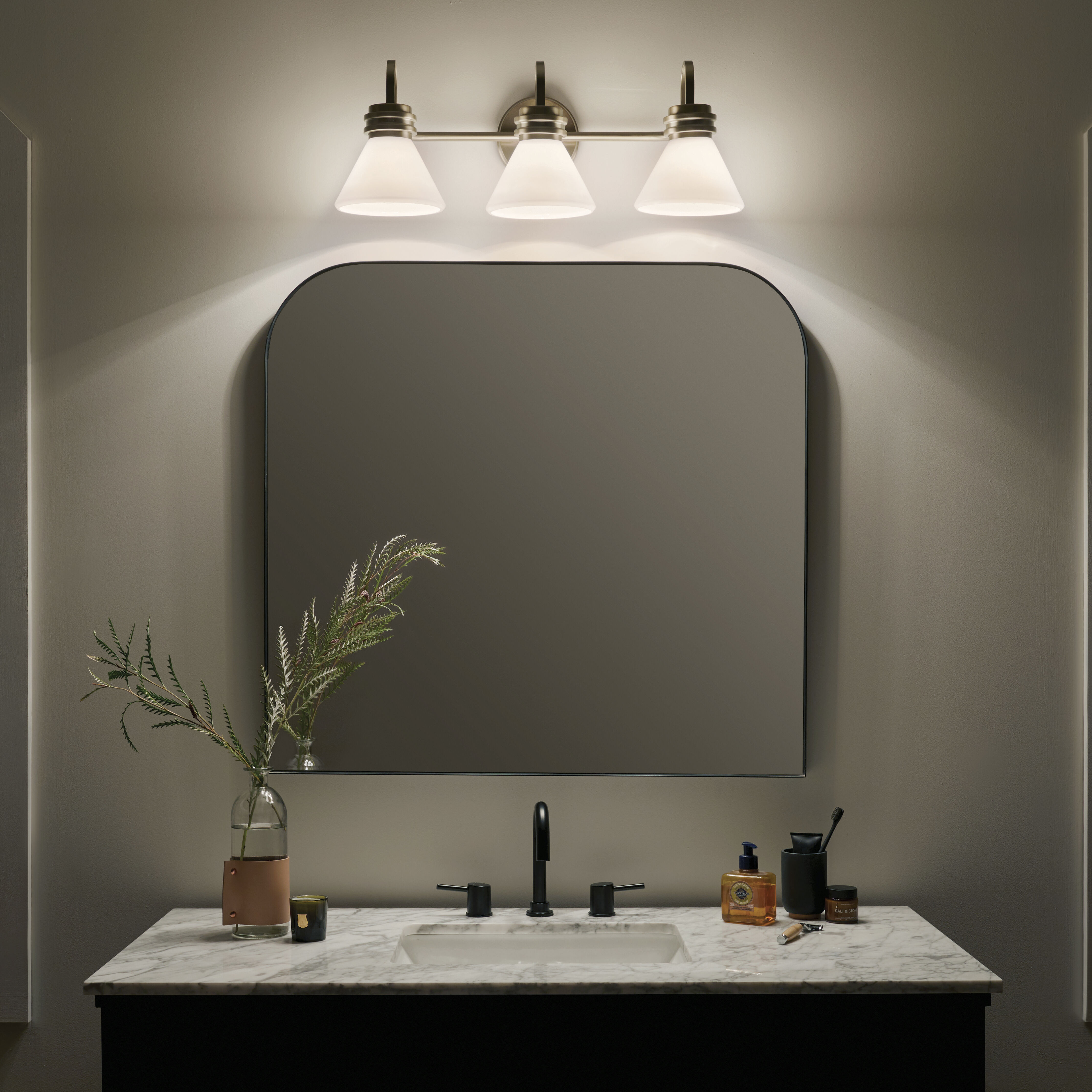 Bronze bathroom wall lights cheap