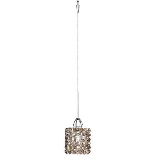 Eternity Jewelry LED 3 inch Chrome Pendant Ceiling Light