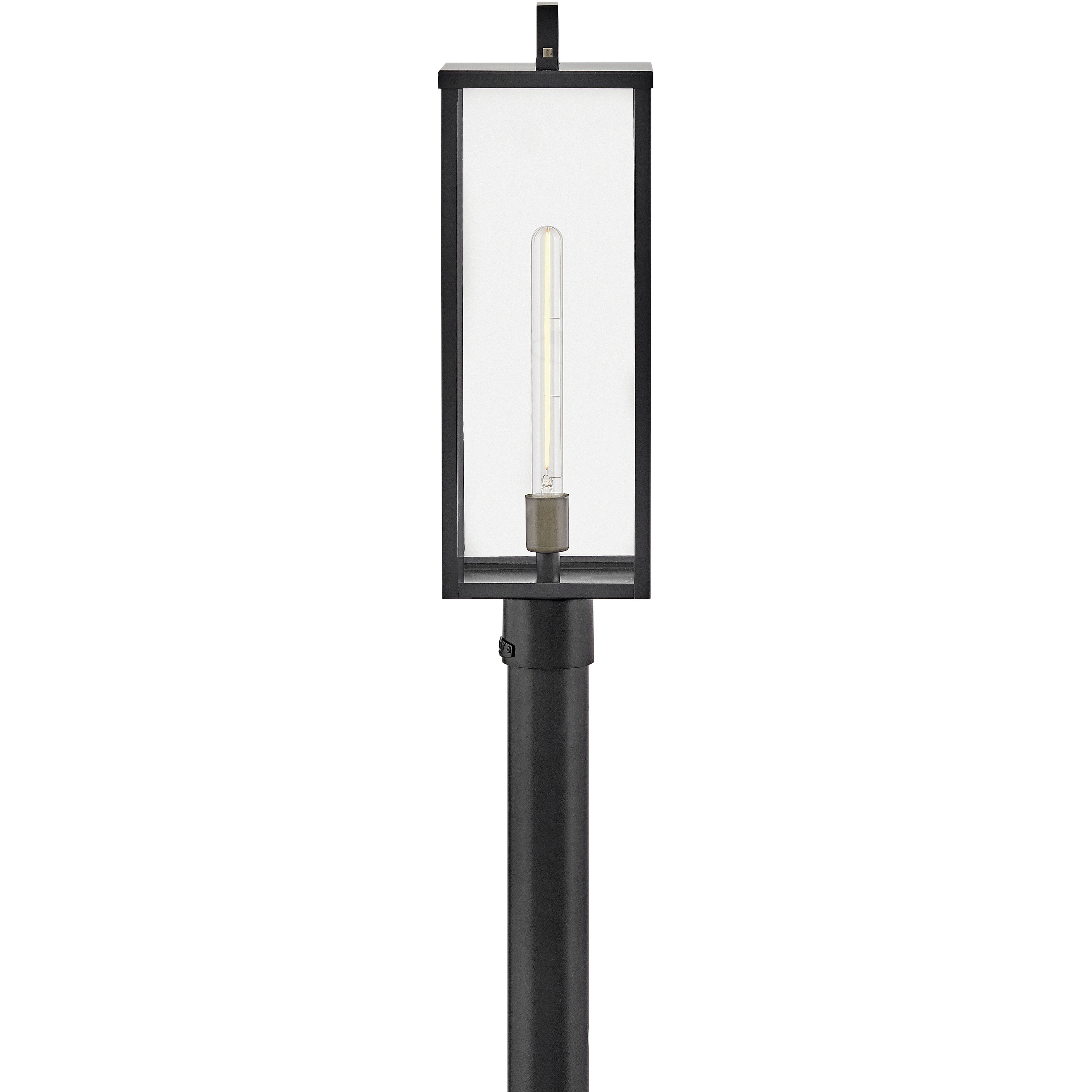 Catalina 1 Light 24 inch Black with Burnished Bronze Outdoor Post Mount