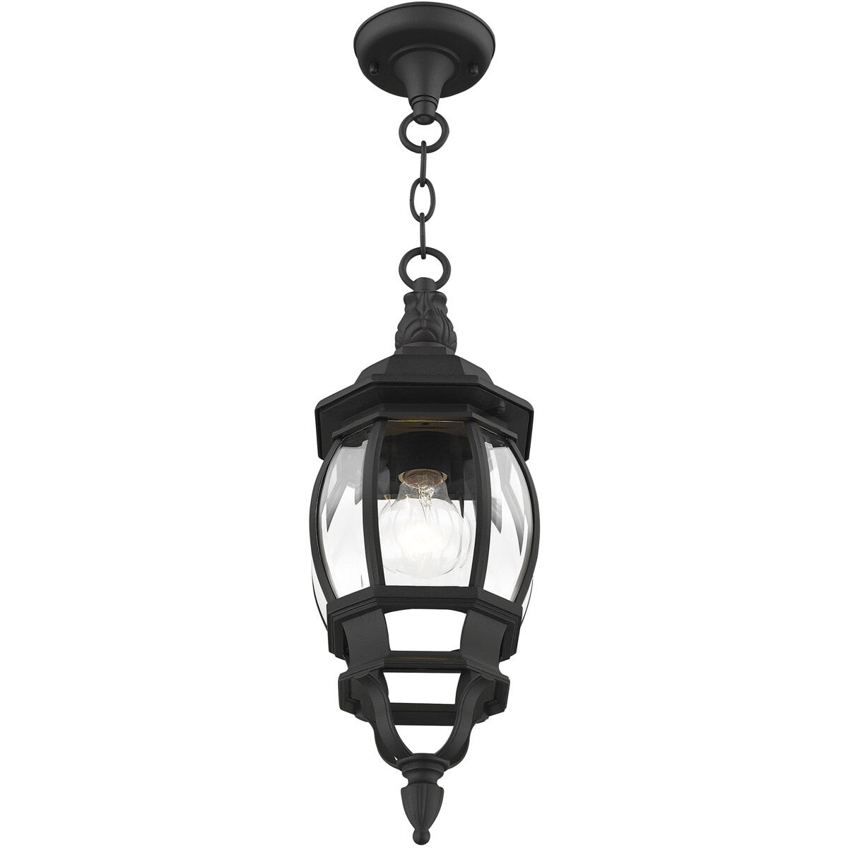 Frontenac 1 Light 18 inch Textured Black Outdoor ADA Wall Lantern