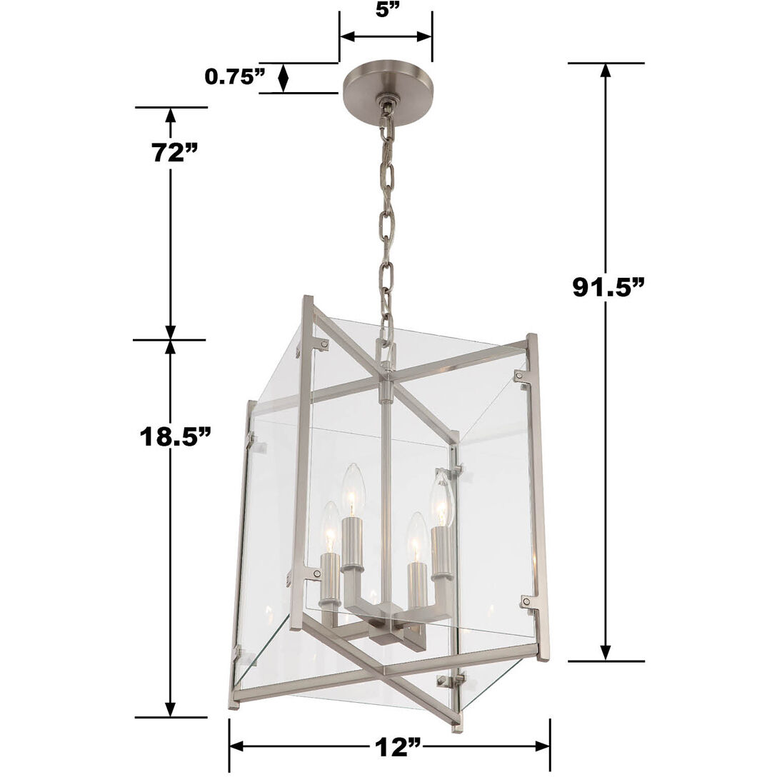 Danbury Lantern Pendant Ceiling Light