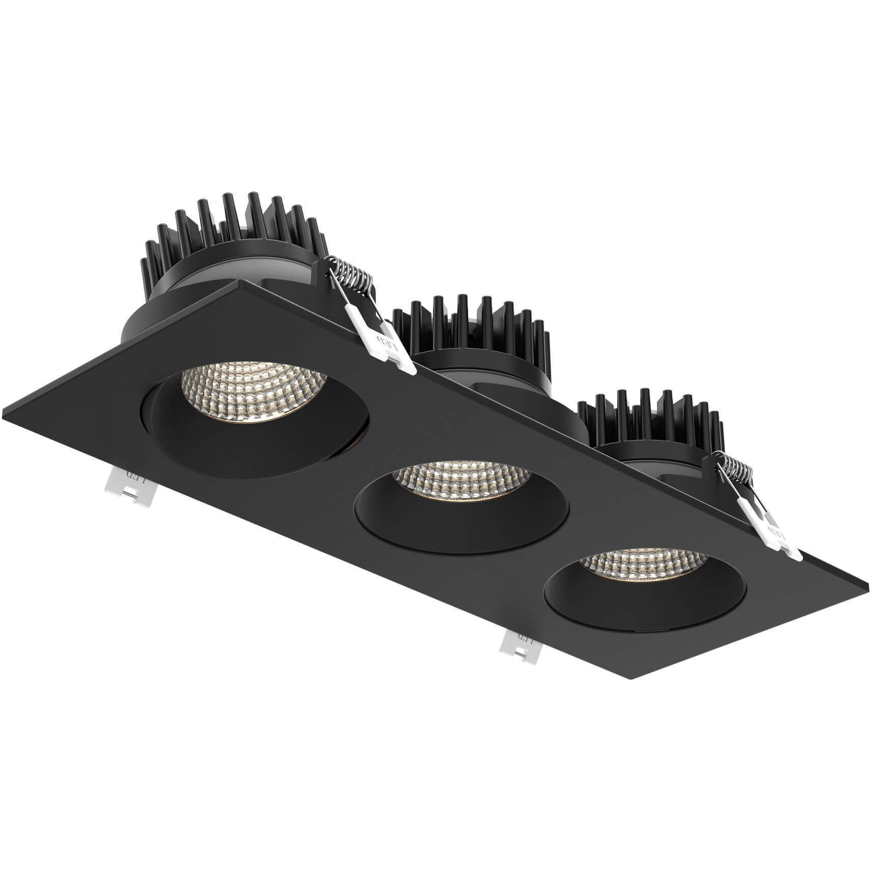 Revolve Black Directional Recessed Light