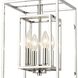 Kai 4 Light 10 inch Polished Chrome Pendant Ceiling Light