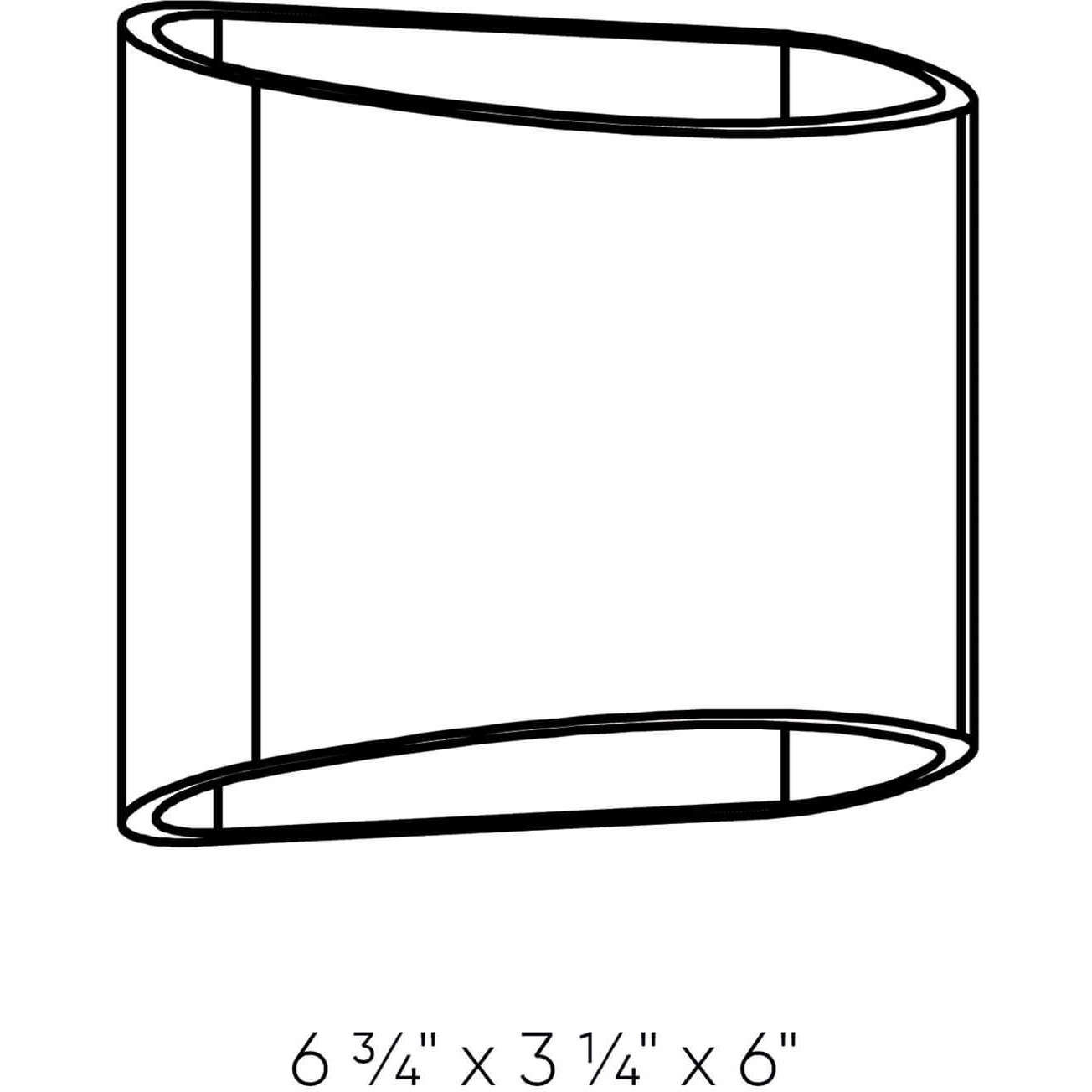 Harlow LED 6.75 inch Black ADA Sconce Wall Light, Up/Down