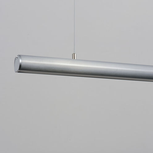 Continuum LED 38.5 inch Satin Aluminum Linear Pendant Ceiling Light