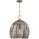 Hanalei 1 Light 16.00 inch Pendant
