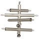 Alex 12 Light 29 inch Antique Silver Chandelier Ceiling Light