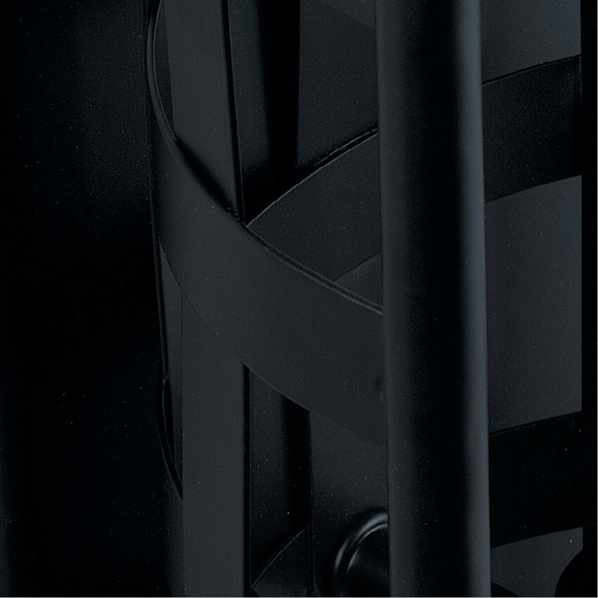 Elijah 17.5 inch 25 watt Matte Black Adjustable Swing Arm Sconce Wall Light