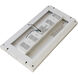 Brentwood 16 inch White Hi-Bay Ceiling Light
