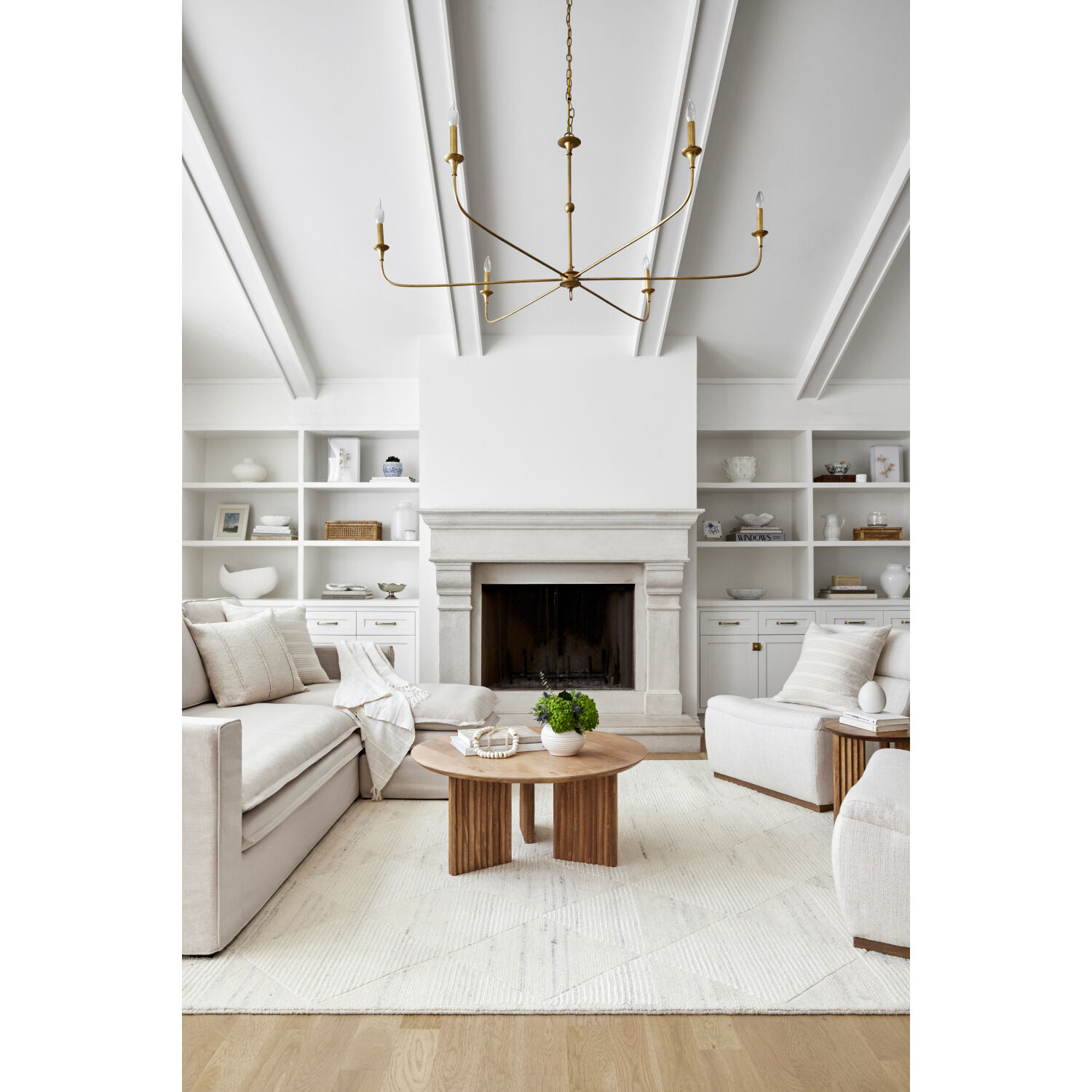 Gina 120 X 96 inch Ivory / Black Handmade Rug in 8 x 10