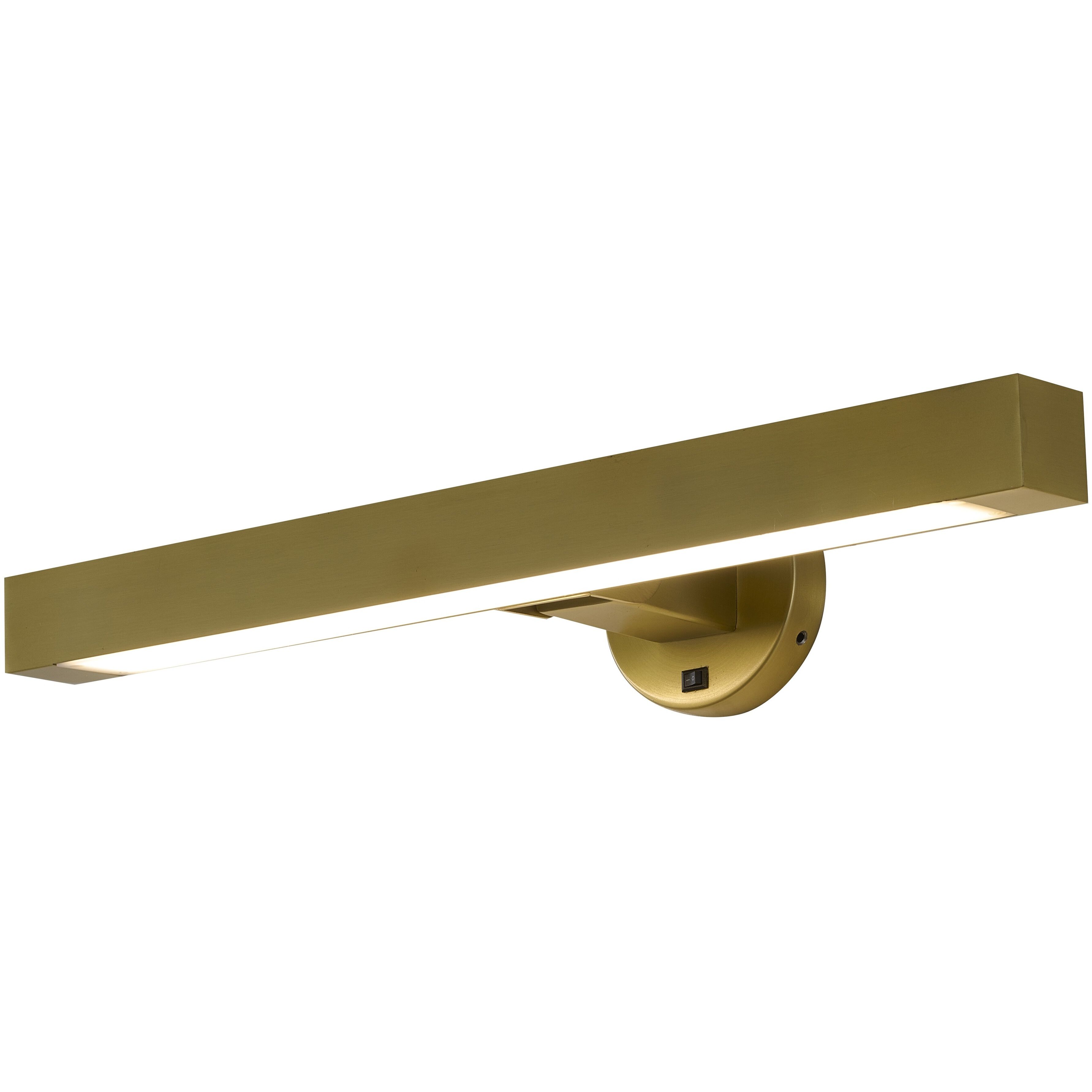 Canada Wall Sconce Wall Light in Satin Brass