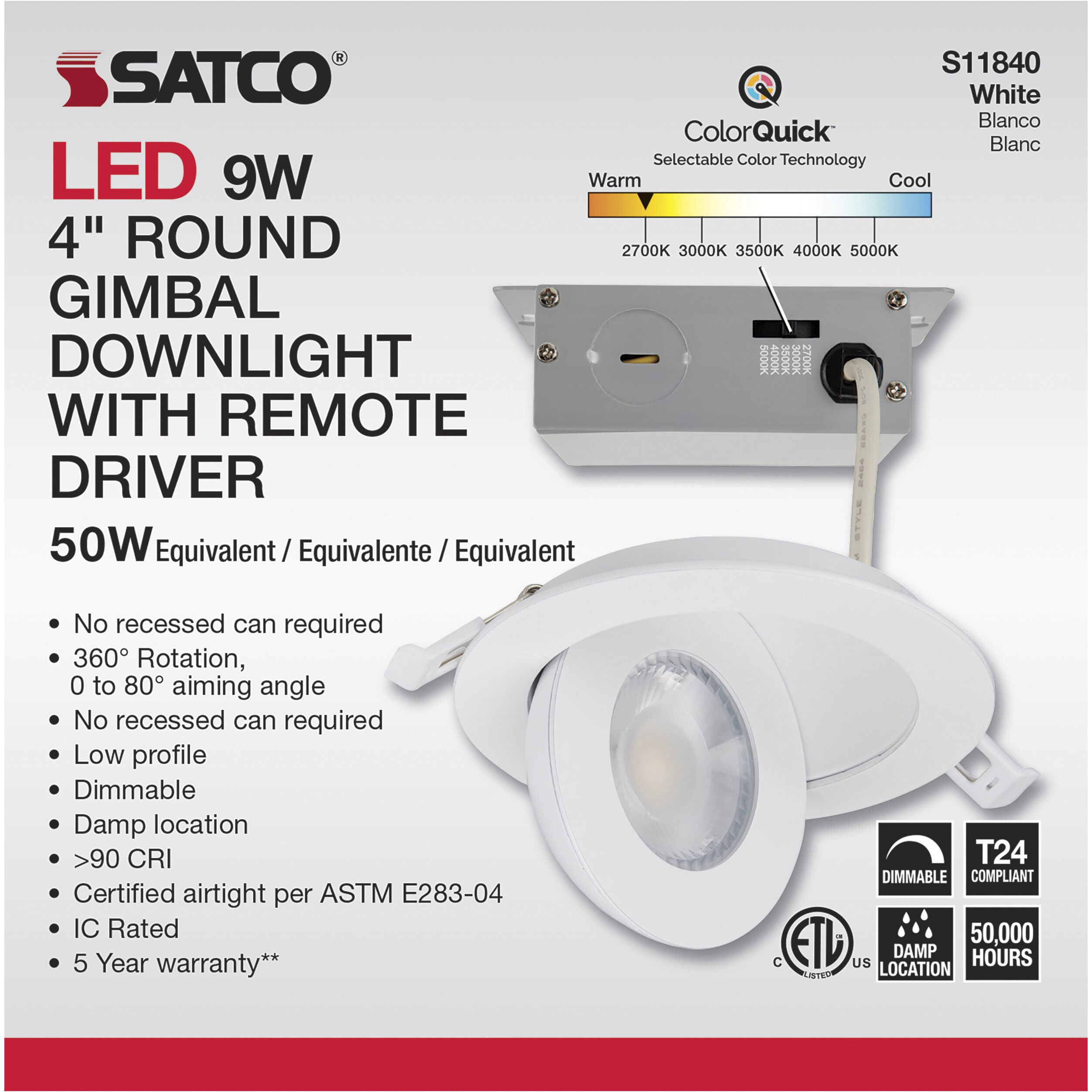 Edgewood Integrated White Recessed