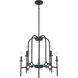Muncie 5 Light Coal Chandelier Ceiling Light