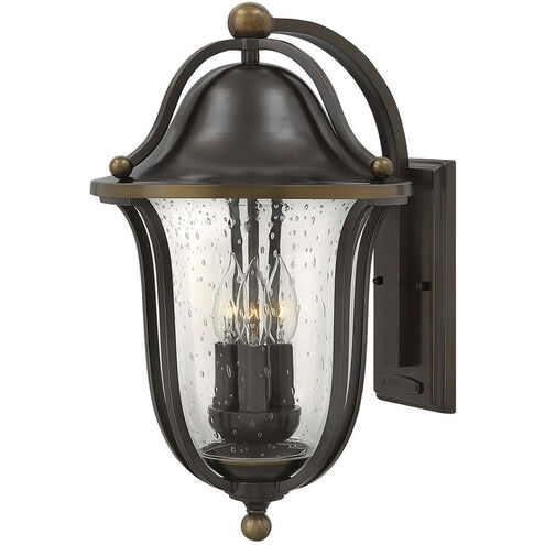 Bolla LED 19 inch Olde Bronze Outdoor Wall Mount Lantern, Large