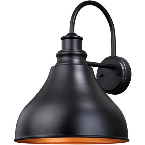 Delano LED 17 inch Oil Burnished Bronze and Light Gold Outdoor Wall