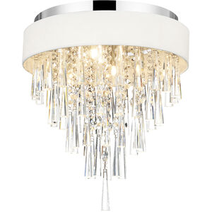 Franca 4 Light 16.00 inch Flush Mount