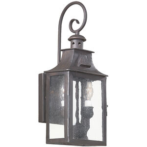 Newton 2 Light 17.5 inch Old Bronze Outdoor Wall Sconce