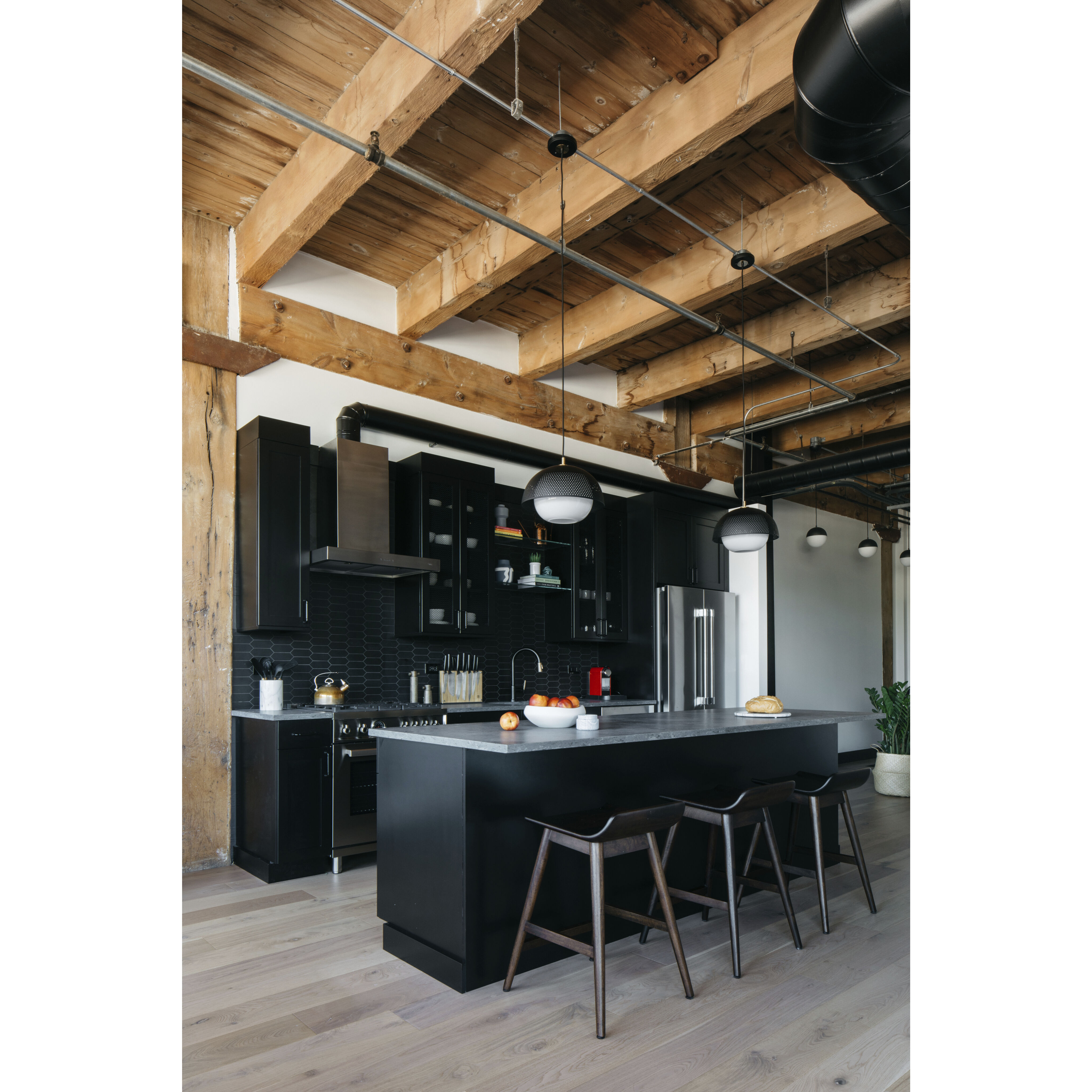 Perf 1 Light 14 inch Black/Satin Brass Single Pendant Ceiling Light in Black and Satin Brass, Bulb Not Included