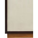 Evie 42 X 14 inch Ivory/Dark Walnut/Brass Pedestal