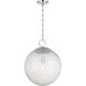 Cabot 1 Light 16 inch Chrome Pendant Ceiling Light