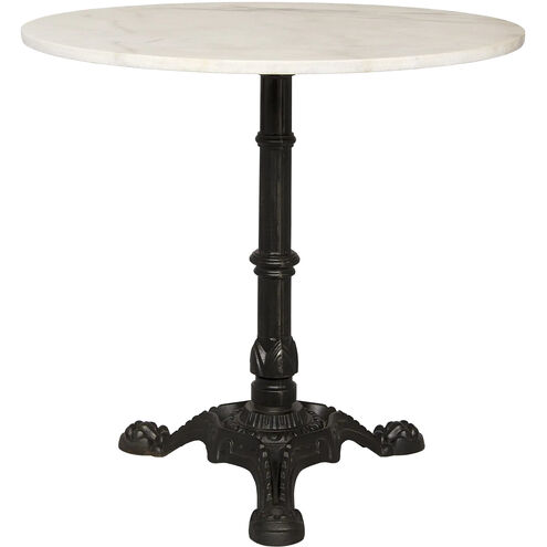 Theresia 30 X 30 inch Matte Black Side Table