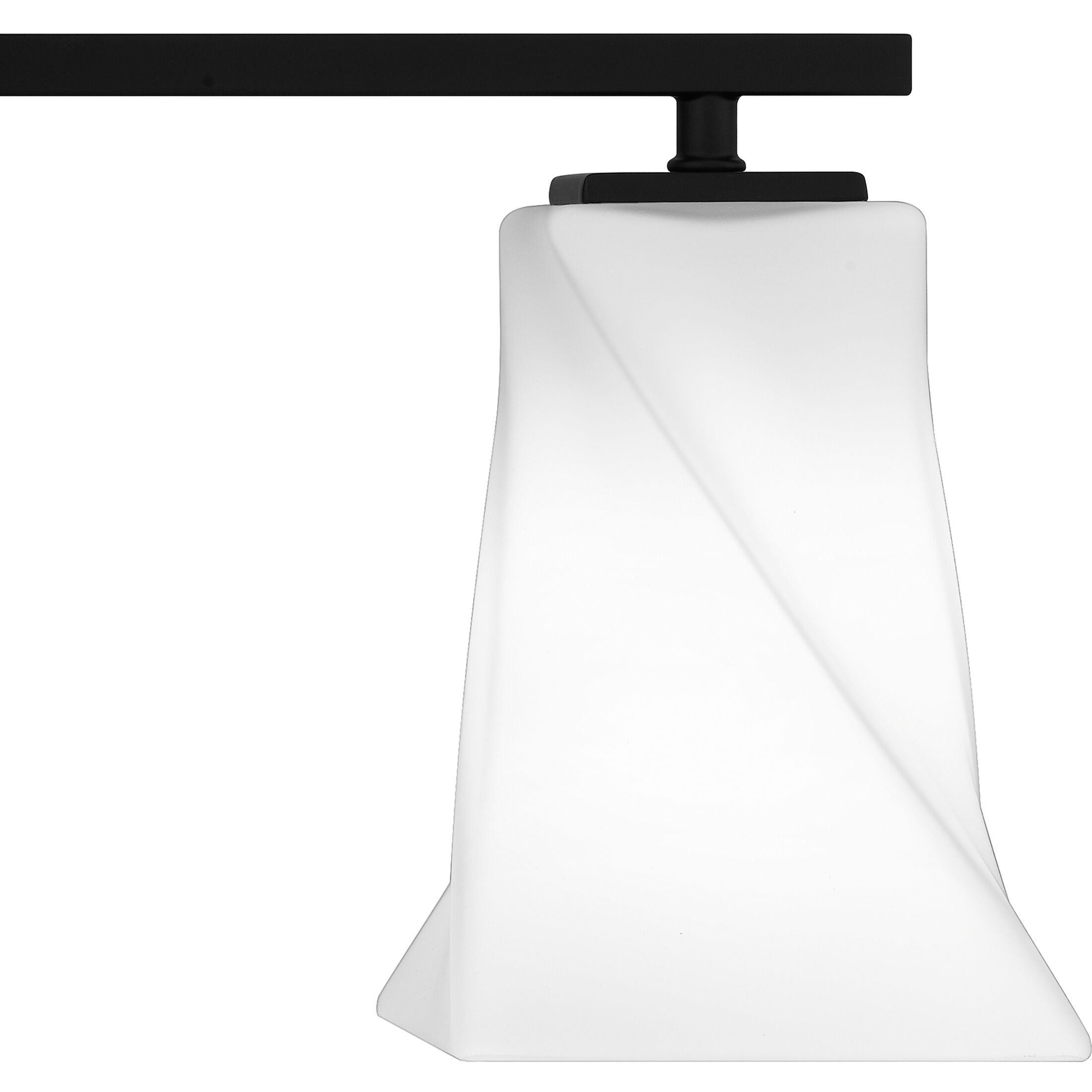 Stetson 3 Light 24.5 inch Matte Black Bath Light Wall Light, Large