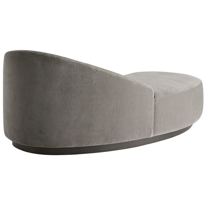 Turner Sharkskin Chaise, Left Arm