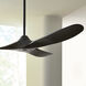 Maverick Coastal 60 inch Midnight Black with Midnight Black ASA Blades Ceiling Fan