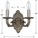 Paris Market 2 Light 10 inch Venetian Bronze Sconce Wall Light