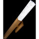Minx Wall Sconce Wall Light in Aged Brass