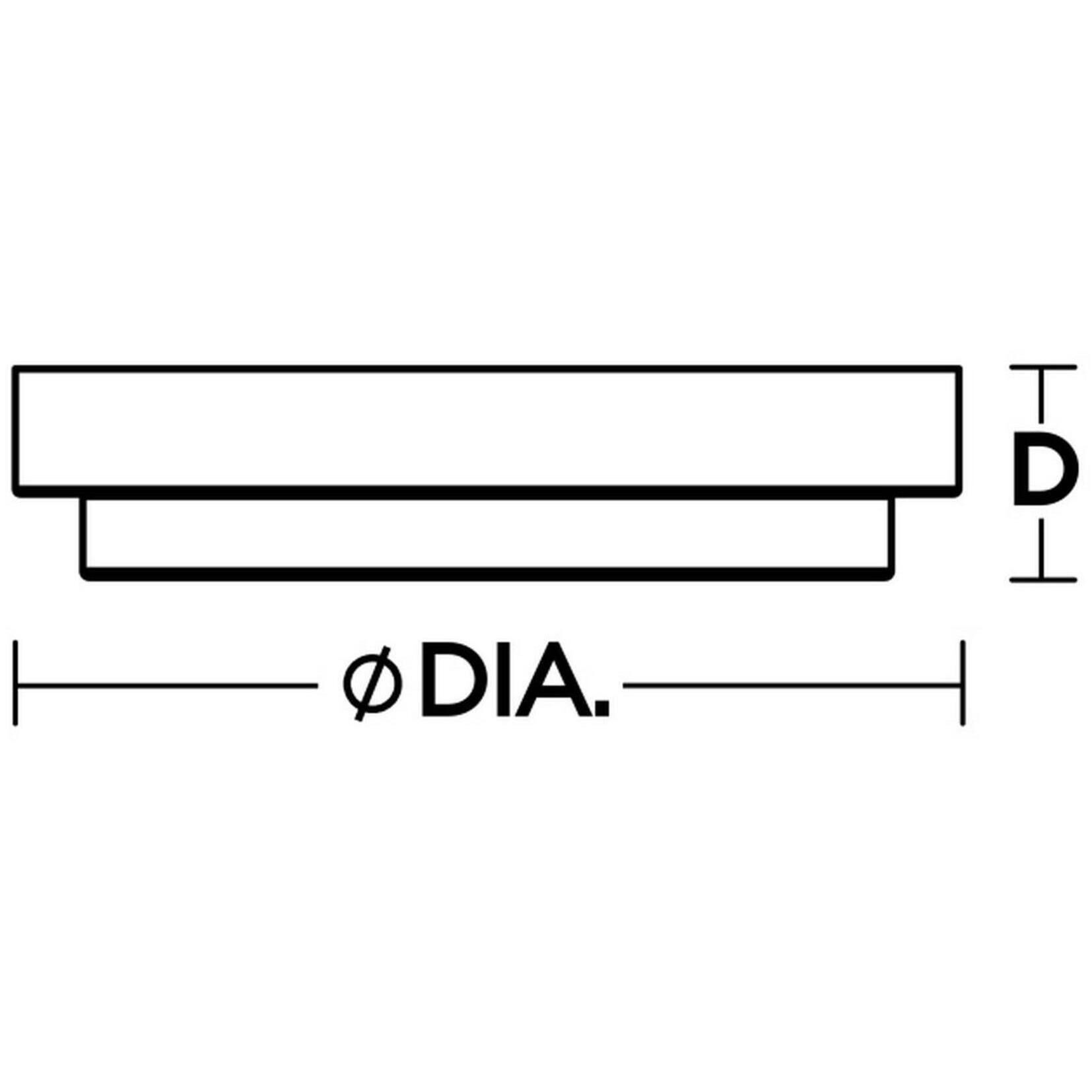 Elm LED 11 inch Black Outdoor Flush Mount