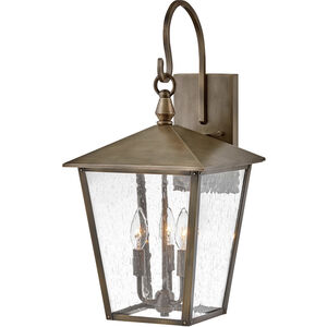 Heritage Huntersfield LED 23 inch Burnished Bronze Outdoor Wall Mount Lantern