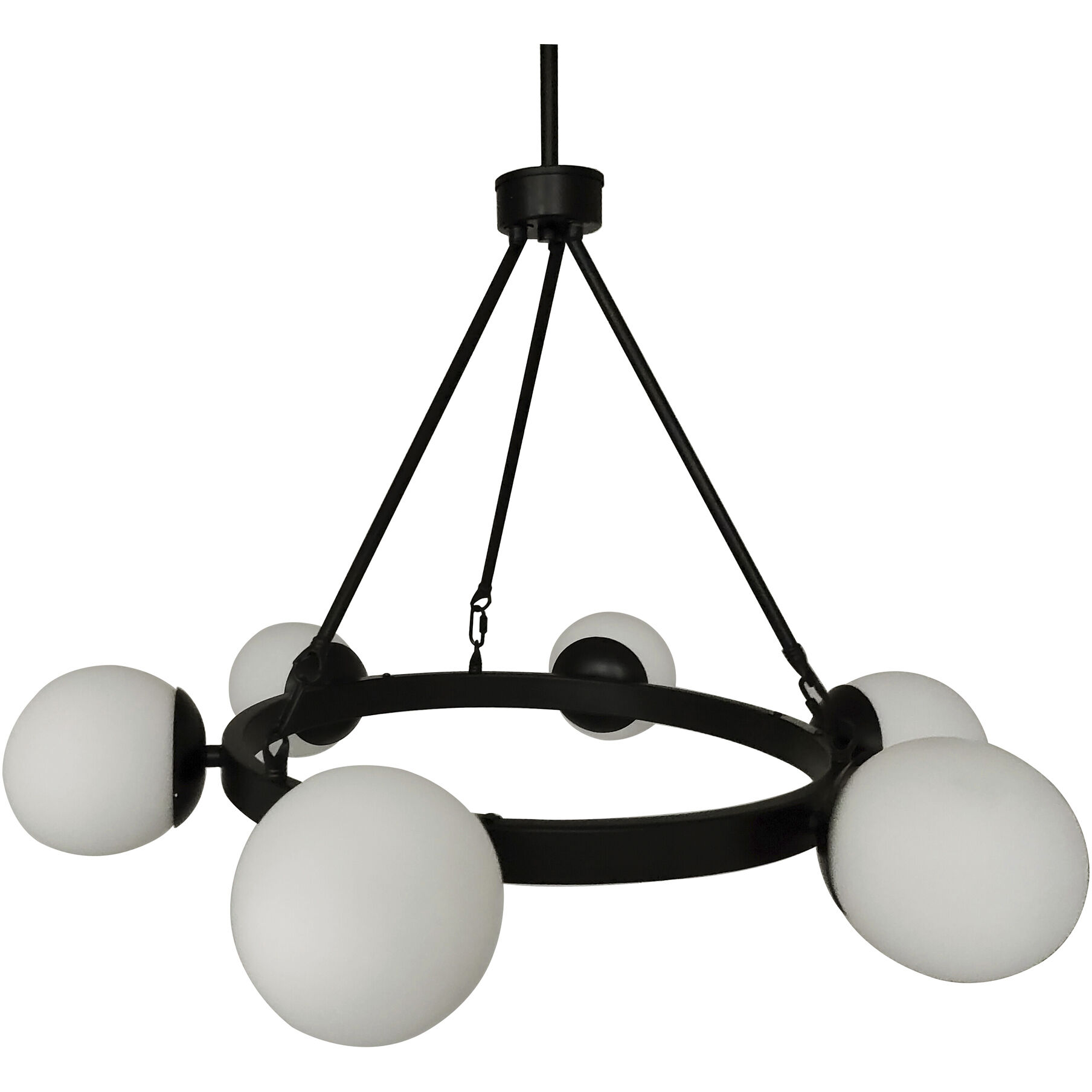 Oaha 1 Light 9.5 inch Black Pendant Lamp Ceiling Light
