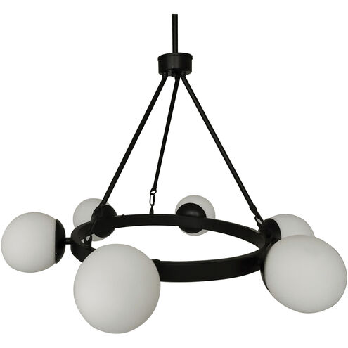 Oaha 1 Light 9.5 inch Black Pendant Lamp Ceiling Light
