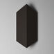 Fractal LED 14 inch Architectural Bronze Outdoor Wall Mount