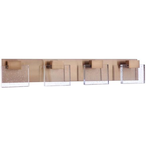Alamere LED 29 inch Satin Brass ADA Wall Mount Wall Light
