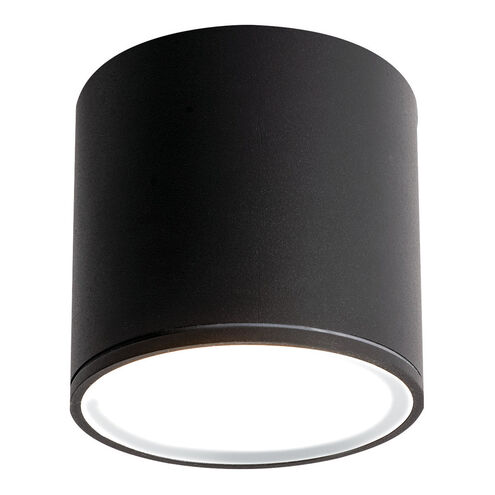 Everly LED 4.25 inch Black Outdoor Ceiling Light