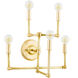 Lowcountry 5 Light Raw Brass Wall Sconce Wall Light