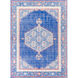 Zahra 132 X 96 inch Dark Blue/Bright Red/Mauve/Camel/Denim/Khaki Rugs, Wool