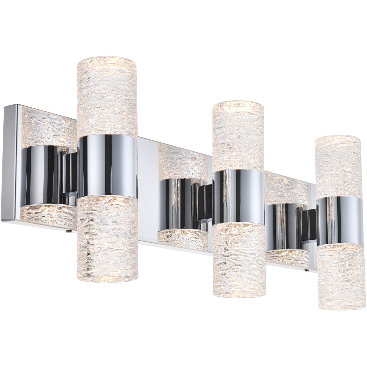 Vega LED 24 inch Chrome Wall Sconce Wall Light 