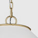 AH by Alexa Hampton Aldric 3 Light 28 inch Gild Pendant Ceiling Light