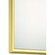 Nixon 32 X 32 inch Anodized Gold LED Mirror