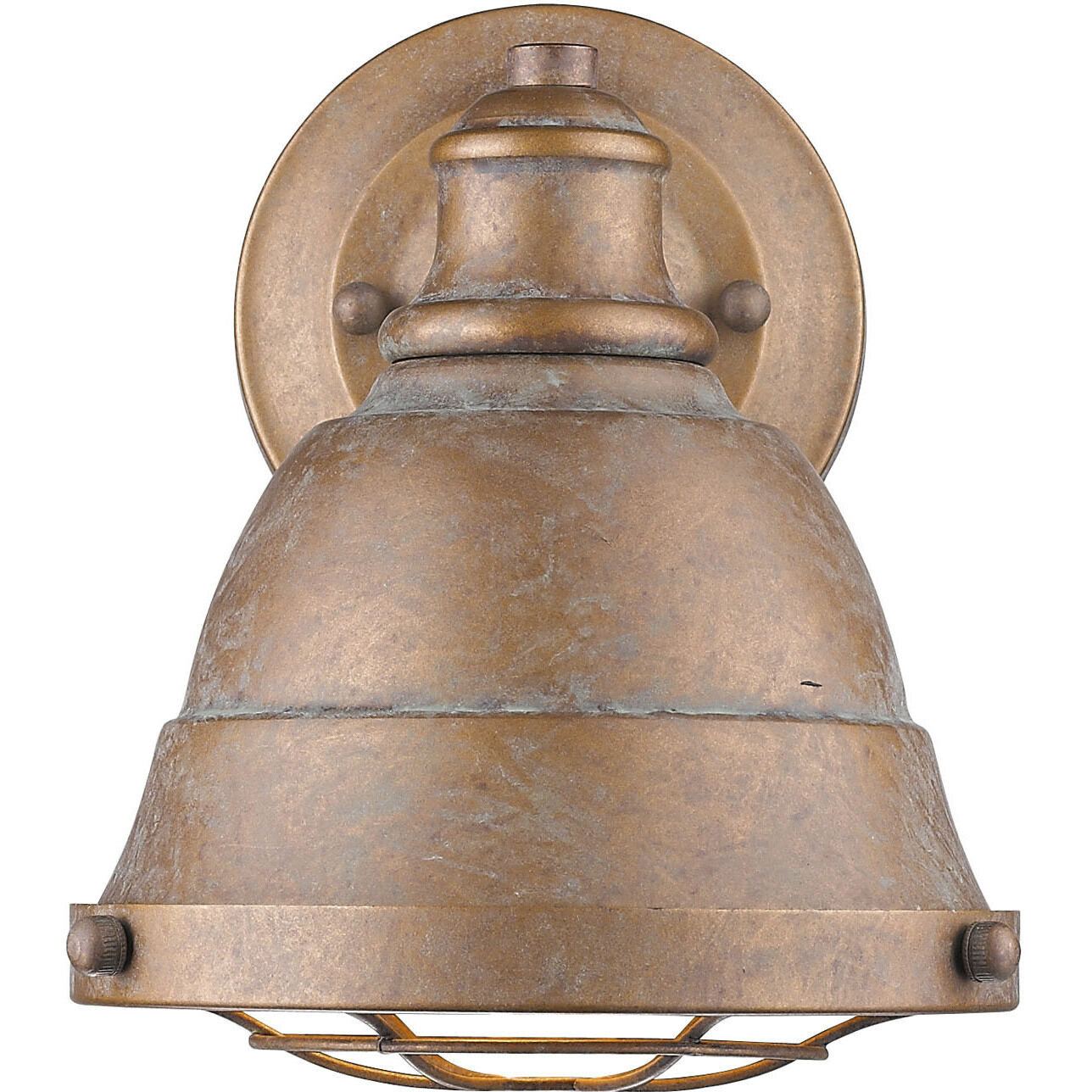 Bartlett Vanity Wall Light in Copper Patina