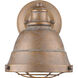 Bartlett Vanity Wall Light in Copper Patina