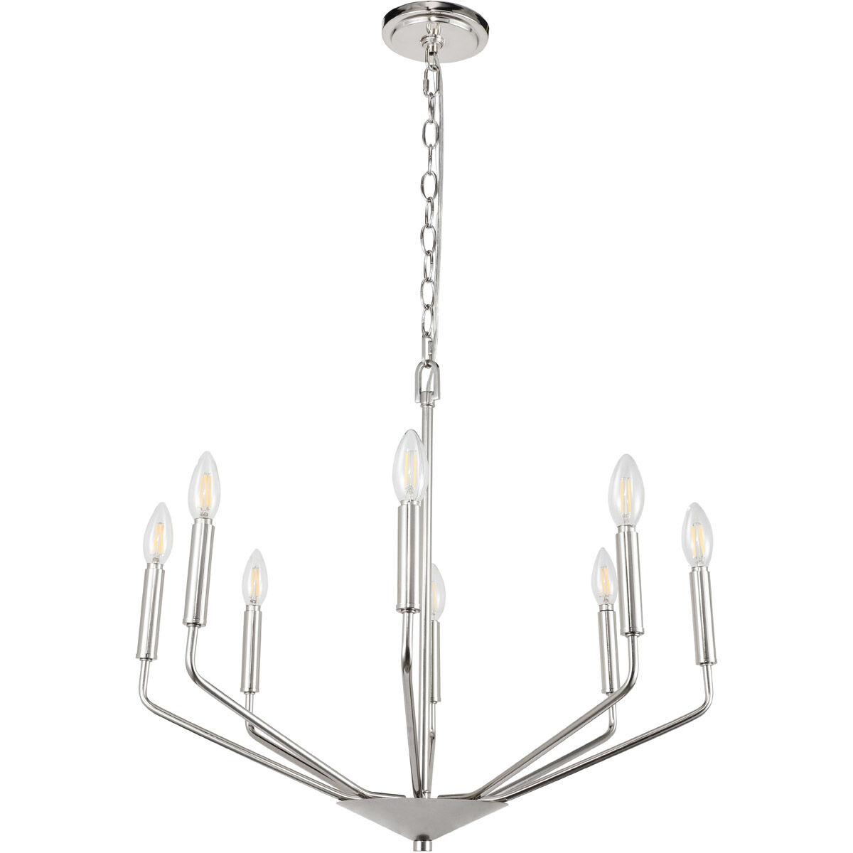 Geneseo 8 Light 25 inch Chrome Pendant Ceiling Light