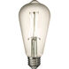 Branded Lamps LED ST19 - ST19 M - E-26 Medium 7.5 watt 120 2700K Light Bulb