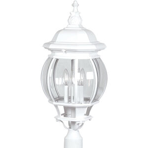 Classico 4 Light 28 inch White Outdoor Wall Light