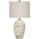 Norderney 24 inch 100 watt Light Grey Table Lamp Portable Light