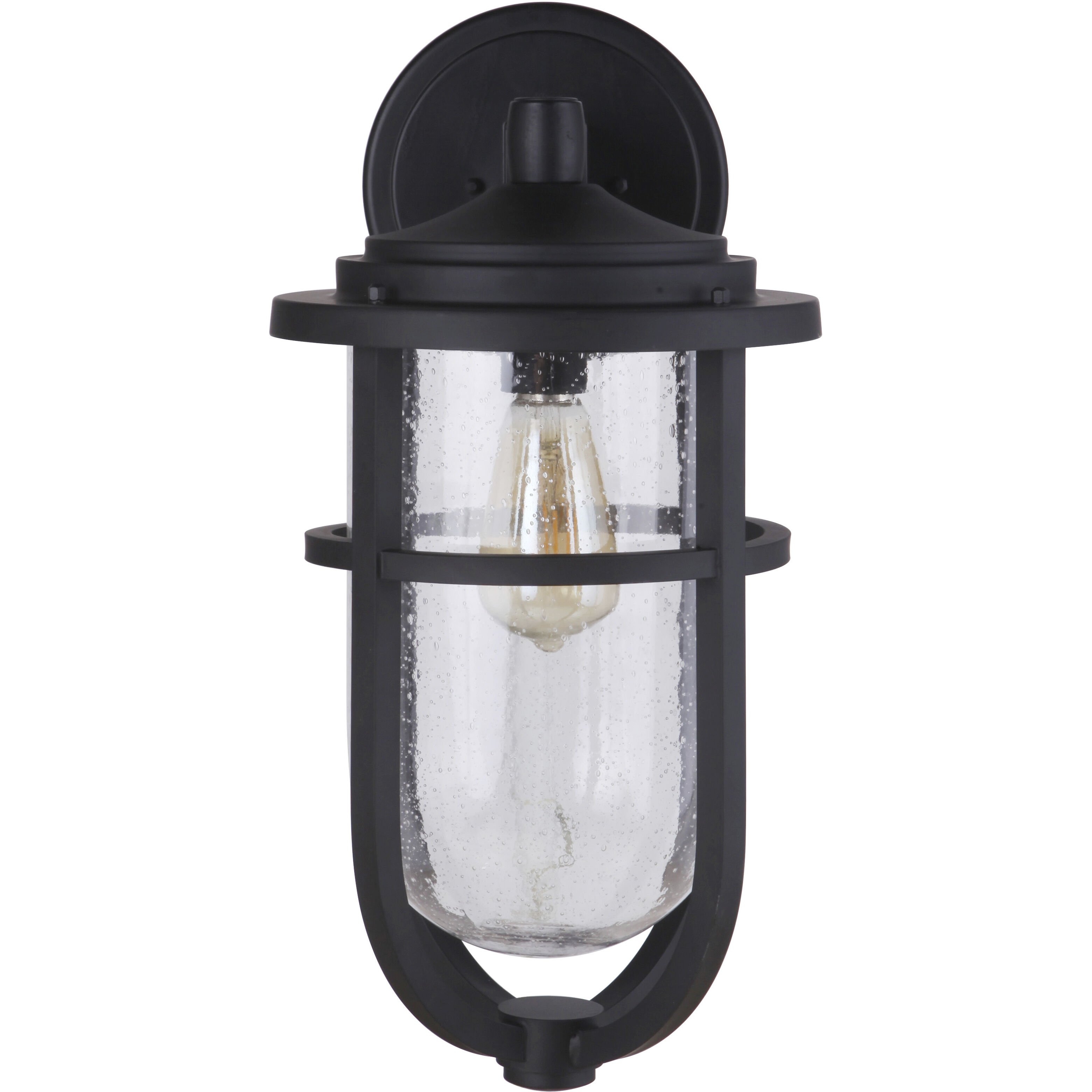 Voyage 1 Light 19 inch Midnight Outdoor Wall Lantern